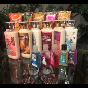 Bath and body works creams
